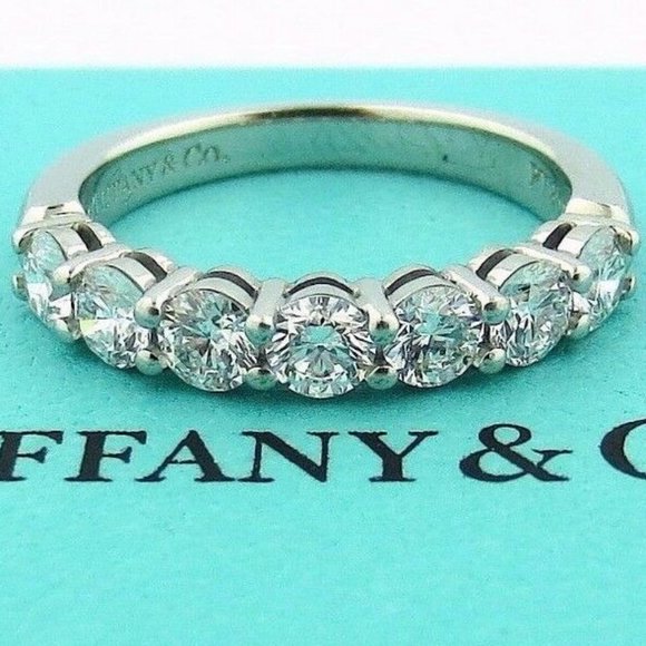 Tiffany Forever Embrace Shared Diamond Eternity Wedding